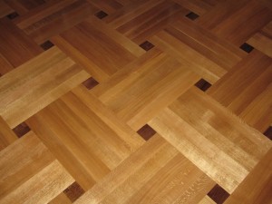 Walnut wood flooring